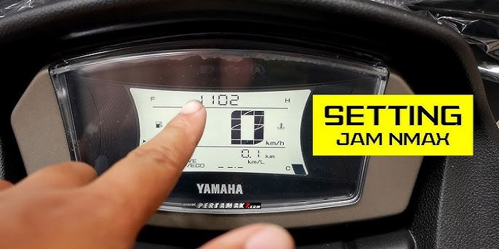 Cara Setting Jam di Speedometer Yamaha NMAX